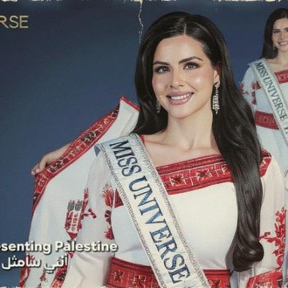 Palestina faz história com Nadeen Ayoub no Miss Universo 2023