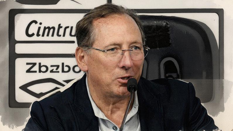 John Textor está em um imbróglio jurídico com a Eagle Football (Foto: Daniel RAMALHO / AFP e Reprodução Eagle Footbal)