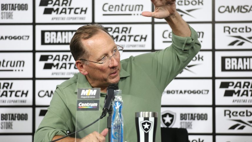 Textor e Eagle vivem imbróglio na SAF do Botafogo (Foto: Vitor Silva/Botafogo)