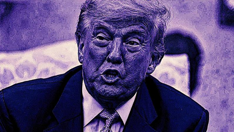 O presidente dos Estados Unidos, Donald Trump, participa de uma reunião na Casa Branca (Foto: Alex Brandon/AP)