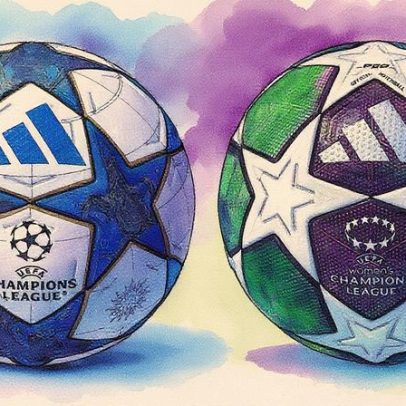 Uefa apresenta as novas bolas que vão marcar a Champions League 2025/26