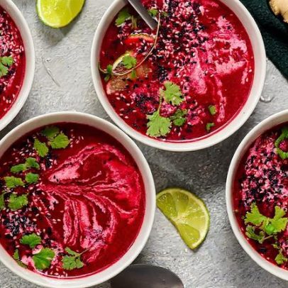 Gazpachos inovadores com frutas e especiarias fogem da receita tradicional