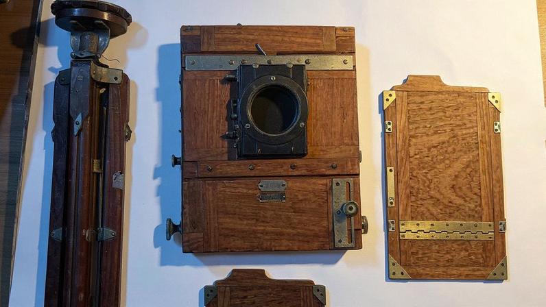 Câmera centenária será exibida no Jardim Botânico (Foto: Divulgação)