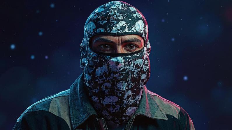 Mexican narco rapper Makabelico em uma foto postada em suas contas de mídia social. (Foto: El_Makabelico)