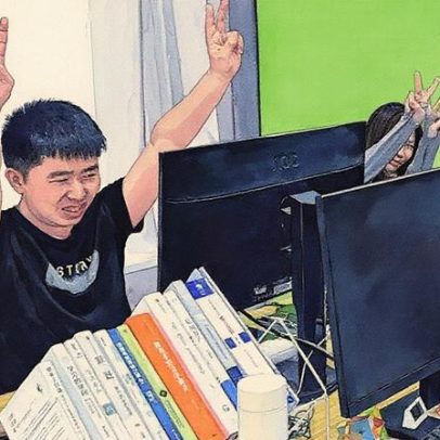 Chineses pagam para trabalhar em escritório e simular produtividade diária
