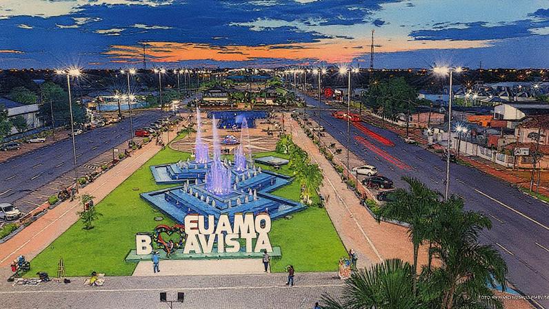 Roraima é o Estado menos populoso, segundo o IBGE. Na foto, capital Boa Vista. (Foto: Prefeitura de Boa Vista/Divulgação)
