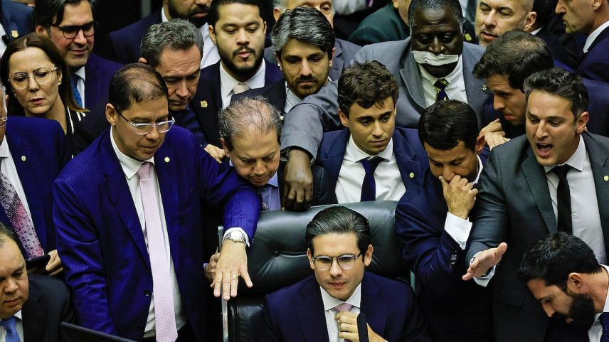 Hugo Motta (Republicanos-PB), presidente da Câmara (Foto: WILTON JUNIOR)