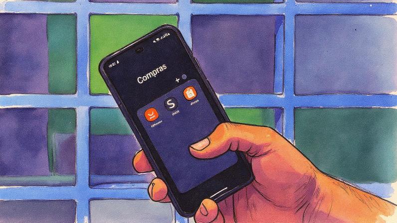 Compras via celular (Foto: Fábio Rossi/Agência O Globo)