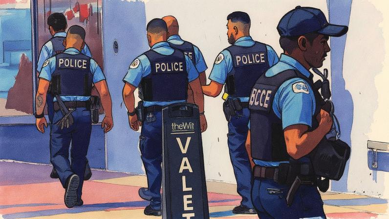 Polícia de Chicago realiza patrulha na cidade em resposta a ameaças de intervenção federal (Foto: Reprodução)