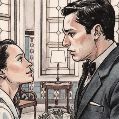 Estela enfrenta Celso e exige que ele saia de sua frente em cena tensa