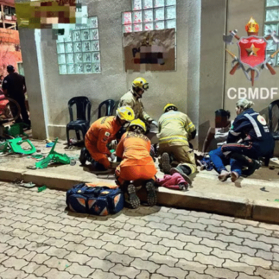 Motorista embriagado atropela fiéis na saída de igreja em Brasília