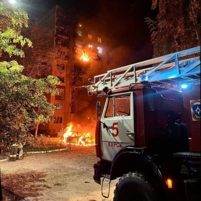 Ataque com drones na Rússia deixa um morto e dez feridos em área residencial