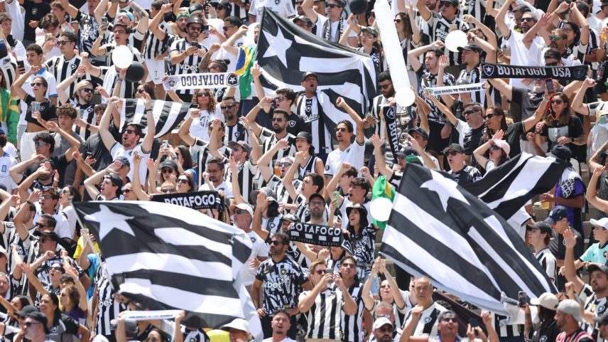 Torcida do Botafogo no Mundial de Clubes (Foto: Vitor Silva/Botafogo)