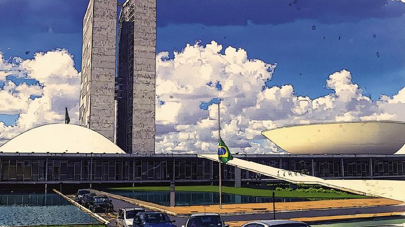 Vista dos prédios do Congresso Nacional, na Praça dos Três Poderes, em Brasília (Foto: Arquivo/Agência Brasil)
