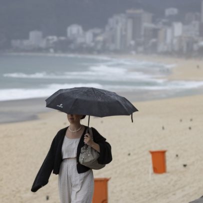 Rio terá Dia dos Pais gelado e chuvoso neste domingo; confira a previsão