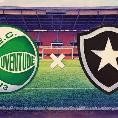 Juventude e Botafogo se enfrentam ao vivo pelo Brasileirão neste domingo