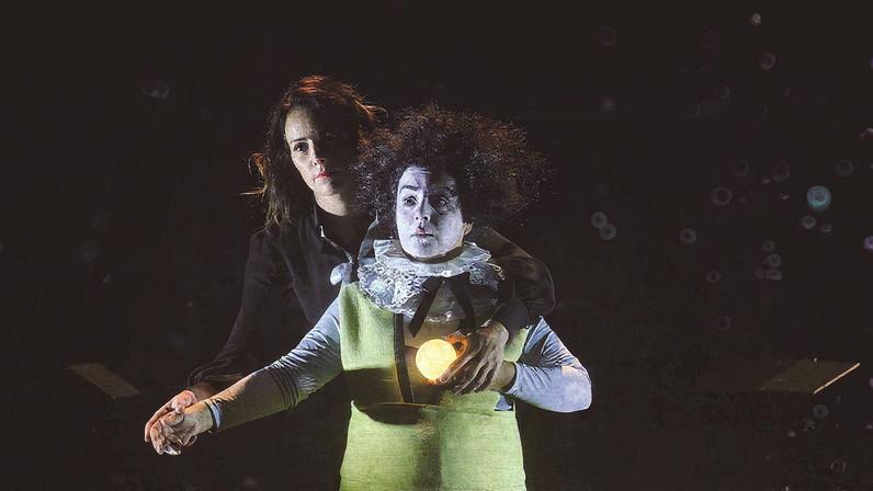 Gabriela Muñoz no espetáculo 'The Silence of Sound' (Foto: David Ruano/Divulgação)