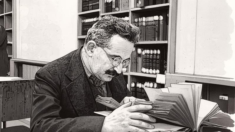 Walter Benjamin, o filósofo alemão, em uma imagem sem data. (Foto: Dom Slike / Alamy/CORDON PRESS)