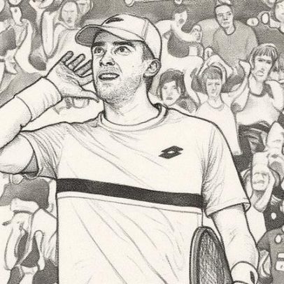 Bonzi vence Medvedev em jogo polêmico e avança no torneio de tênis
