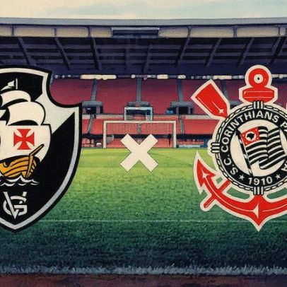 Vasco e Corinthians se enfrentam ao vivo pelo Brasileirão; saiba onde assistir
