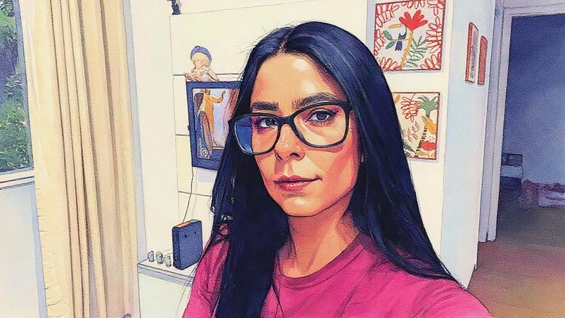 Mulher em tratamento contra o câncer, com expressão determinada (Foto: Reprodução)