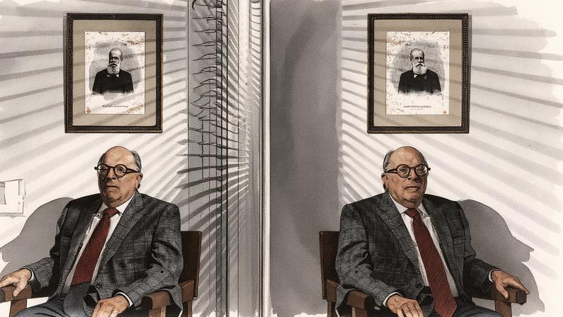 Jurista Miguel Reale Júnior em seu escritório em São Paulo (Foto: Reprodução)