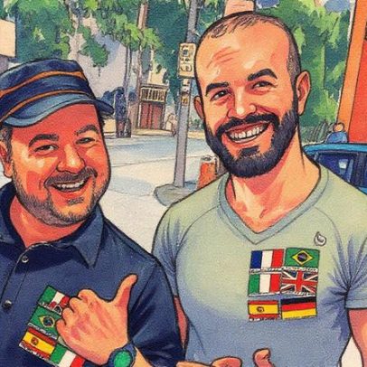 Carioca surpreende turistas com habilidades poliglotas e viraliza nas redes sociais