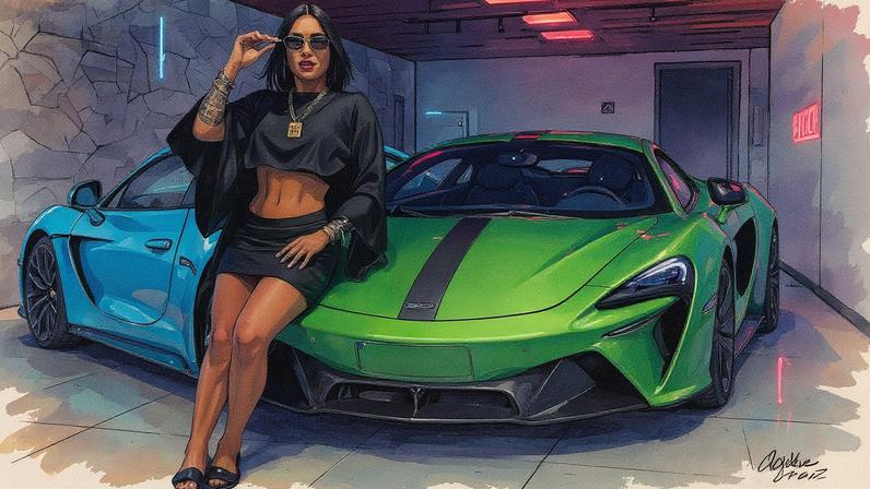 Investigação aponta que Karol Digital adquiriu carros de luxo (Foto: Reprodução)