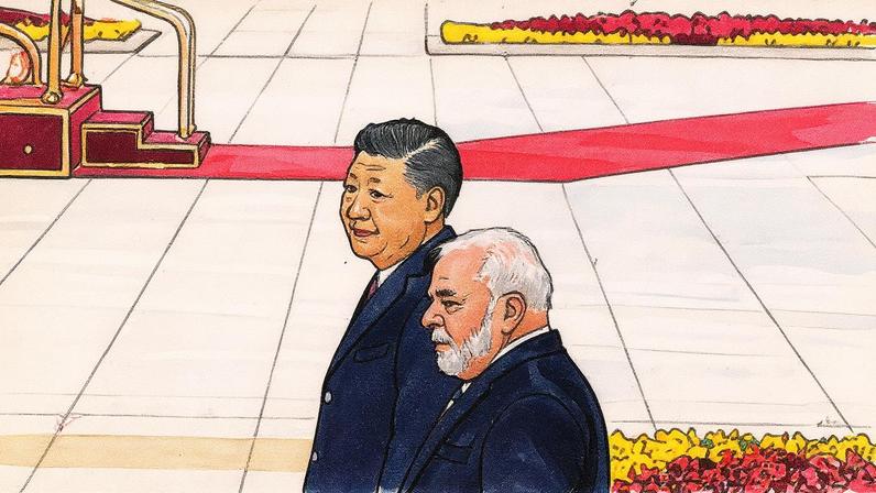 O presidente Lula e o líder chinês, Xi Jinping (Foto: Ken Ishii / POOL / AFP)