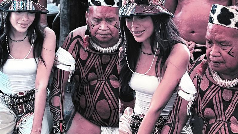 Entenda o ritual Kuarup, celebrado no Xingu e que teve a presença de Anitta — Foto: Divulgação Boby Kuikuro | Mídia Indígena