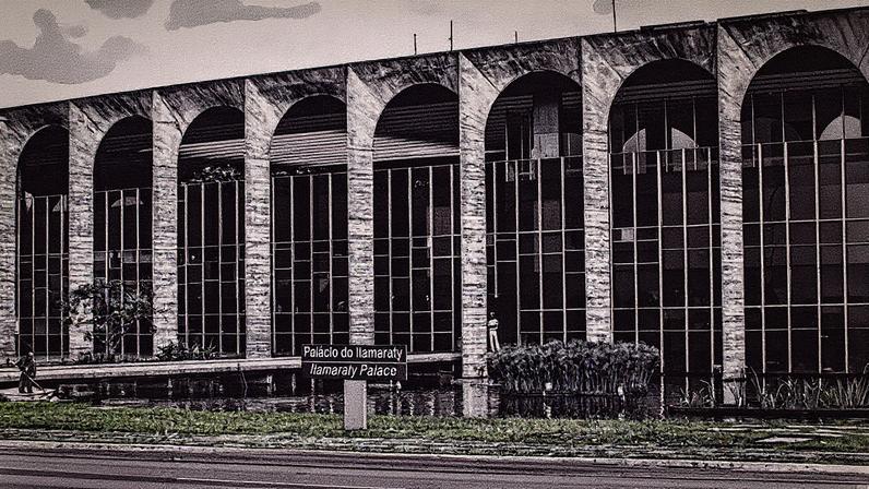 Palácio do Itamaraty em Brasília (Foto: Reprodução)
