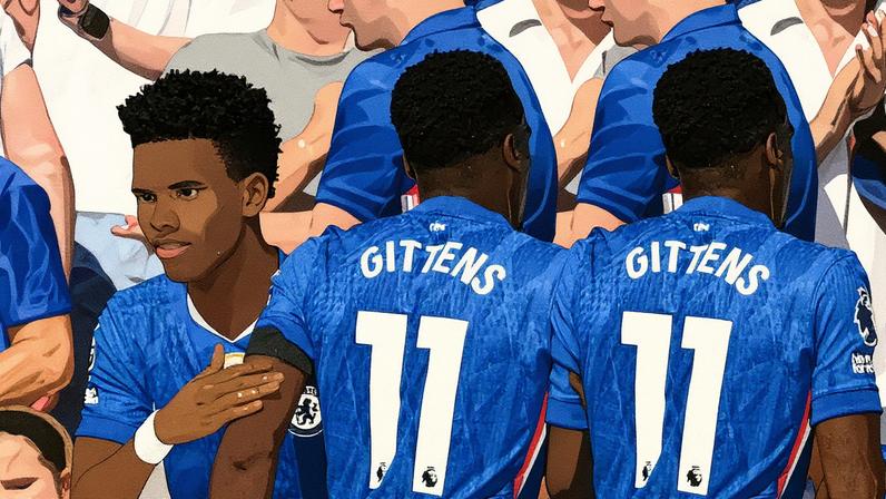 Estevão entrou no segundo tempo no lugar de Gittens (Foto: Justin Tallis / AFP)