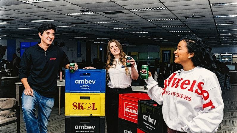 Uma foto tirada em 3 de julho de 2017 em Meautis mostra a linha de produção [...] (Foto: CHARLY TRIBALLEAU/AFP via Getty Images)