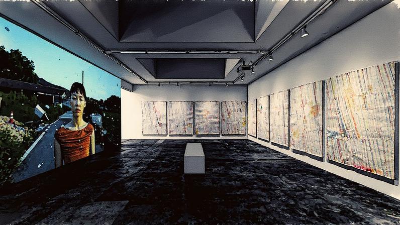 Exposição atual de Ben Hyunjin na Tanya Bonakdar Gallery. (Foto: Tanya Bonakdar Gallery)