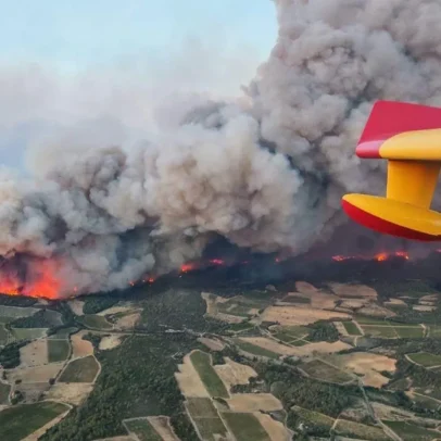 Incêndio na França causa uma morte e deixa milhares sem energia elétrica