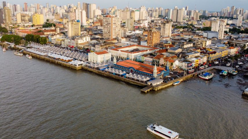 Cidade de Belém, sede da COP 30: interrogações sobre o evento — Foto: Divulgação