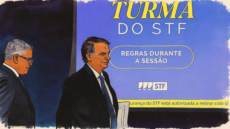 Ex-presidente Jair Bolsonaro em sessão de depoimento ao ministro do STF Alexandre de Moraes (Foto: Reprodução)