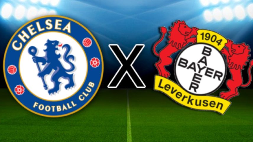 Chelsea e Bayer Leverkusen se enfrentam em amistoso de pré-temporada. (Foto: Arte/Estadão)