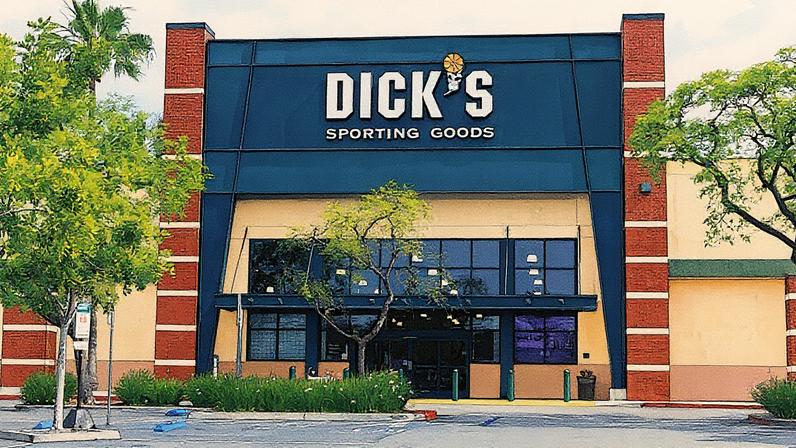 Uma loja da Dick's Sporting Goods é mostrada em Oceanside, Califórnia, EUA, em 15 de maio de 2025. (Foto: Mike Blake | Reuters)