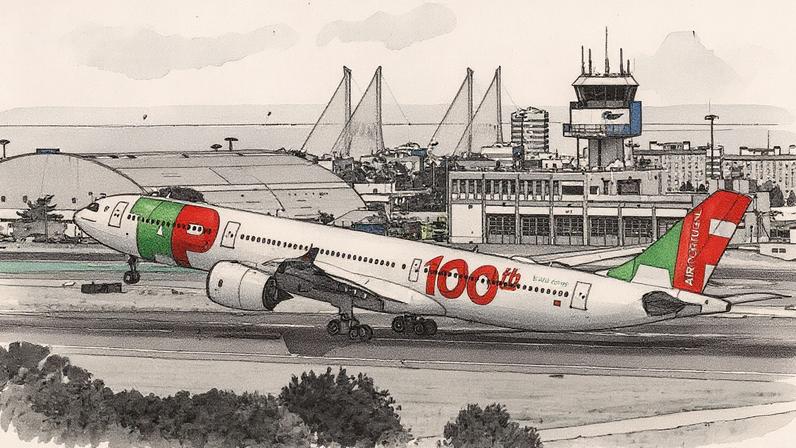 Um avião A330-941 da TAP parte do aeroporto Humberto Delgado de Lisboa. (Foto: Horacio Villalobos/Corbis via Getty Images)