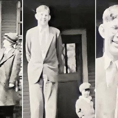 Homem mais alto da história é revelado em filmagem inédita de 1933