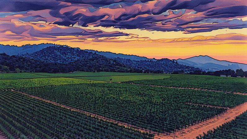 Markham Vineyards Yountville Ranch Vineyard. (Foto: Wildly Simple Productions)