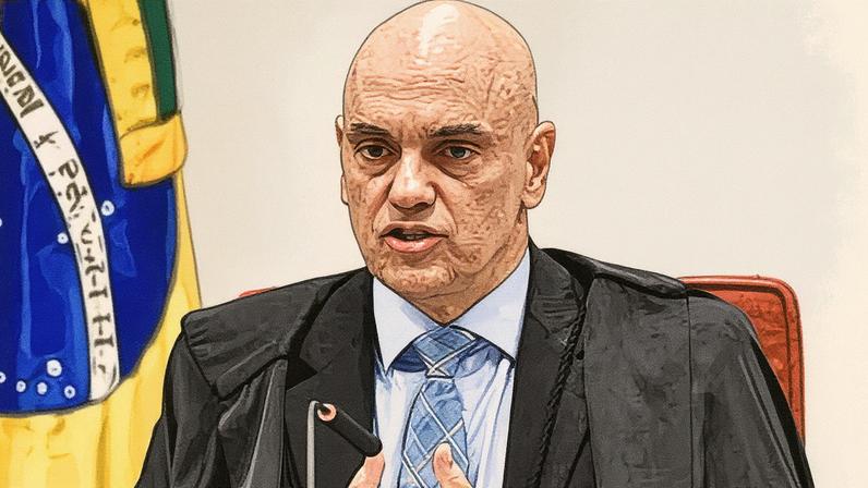 Ministro do STF Alexandre de Moraes. (Foto: Evaristo Sá/AFP)