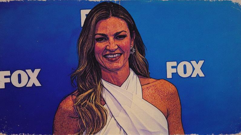 Taylor Swift recebeu esta mensagem de texto de Erin Andrews depois que a personalidade da TV viu as fotos ousadas da pop star em 'Life of a Showgirl'. (Foto: Reprodução)