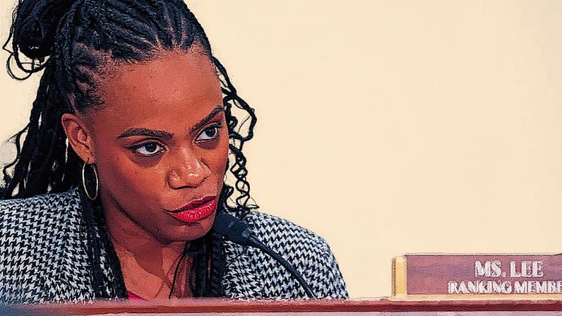 Rep. Summer Lee, D-Pa., participa de uma audiência de subcomitê do Comitê de Supervisão e Reforma do Governo da Câmara no Capitólio, em Washington, D.C., em 23 de julho de 2025. (Foto: Jonathan Ernst | Reuters)