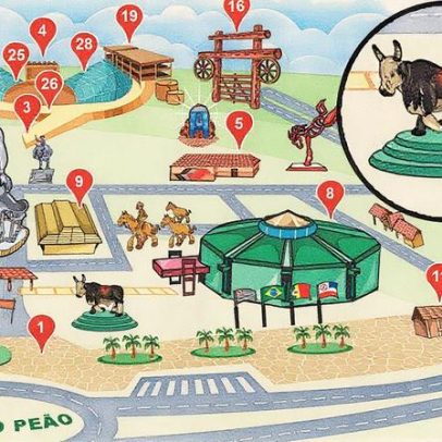Monumento em Barretos homenageia Touro Bandido, ícone da novela 'América'