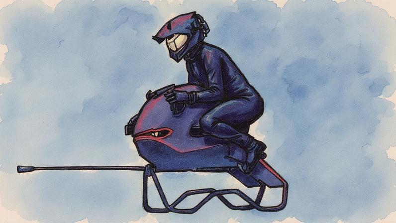 A Volonaut Airbike (Foto: Reprodução / YouTube)