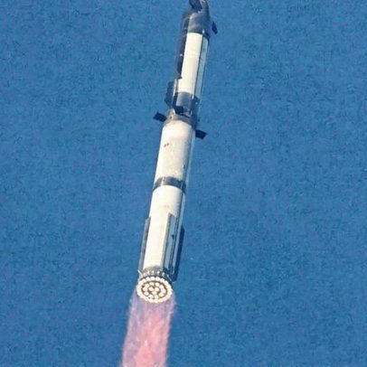 SpaceX lança hoje o Starship, foguete destinado à Lua e Marte