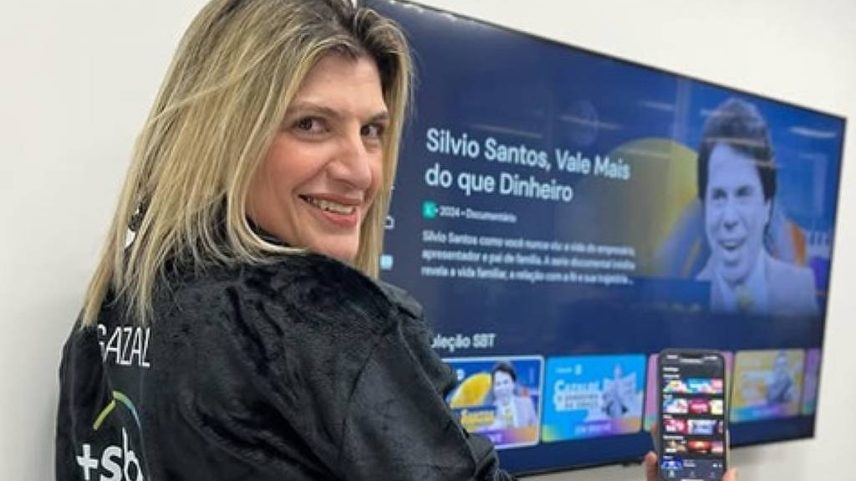 Carolina Gazal criou +SBT, plataforma de streaming lançada em agosto de 2023 (Foto: Reprodução/Instagram)
