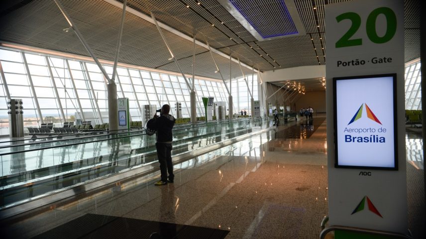 Píer Sul do Aeroporto Internacional de Brasília (Foto: Fabio Pozzebom/Agência Brasil)